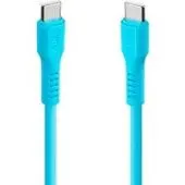 Кабель ttec 2DK59NM USB Type-C - USB Type-C (1.2м, голубой)