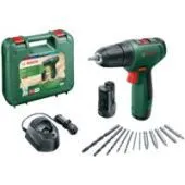 Дрель-шуруповерт Bosch EasyDrill 1200 06039D3007 (с 2-мя АКБ, кейс)