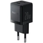 Сетевое зарядное Baseus Palm Fast Charger C+U 20W EU P10111608113-01 (черный)