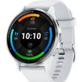 Умные часы Garmin Venu 3 (белый, с силиконовым ремешком)