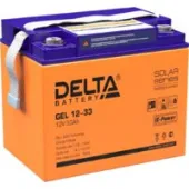 Аккумулятор для ИБП Delta GEL 12-33 (12В/33 А·ч) Аккумулятор для ИБП Delta GEL 12-33 (12В/33 А·ч)