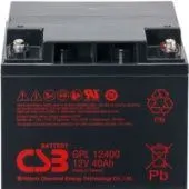 Аккумулятор для ИБП CSB Battery GPL12400 (12В/40 А·ч)
