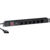Блок розеток ExeGate ServerPro PDU-19H609 Al-6S-C14-2CU-SPD1