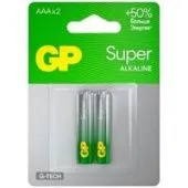 Батарейка GP Super G-Tech LR03/24AA21-2CRSBC2