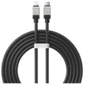 Кабель Baseus CoolPlay Series USB Type-C - Lightning (2 м, черный)