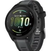 Умные часы Garmin Forerunner 165 Music (черный/сланцево-серый)