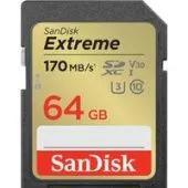 Карта памяти SanDisk Extreme SDXC SDSDXV2-064G-GNCIN 64GB