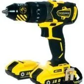 Ударная дрель-шуруповерт Hanskonner HCD1865BLI (с 2-мя АКБ)