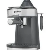 Рожковая кофеварка Vitek VT-1524 GD (черный/серебристый)