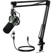 Проводной микрофон Maono PD200XS (черный)