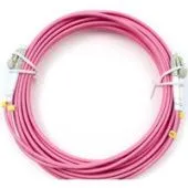 Кабель Cabeus LC - LC FOP-50-OM4-LC-LC-5M (5 м, розовый)