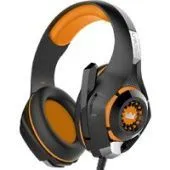 Наушники CrownMicro CMGH-102T USB (оранжевый)