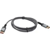 Кабель AOPEN ACG630-1.5 DisplayPort - DisplayPort (1.5 м, серый/черный)