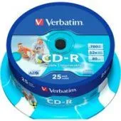CD-R диск Verbatim 700Mb 52x 43439 (25 шт.)