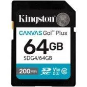 Карта памяти Kingston Canvas Go! Plus SDXC 64GB SDG4/64GB