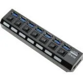 USB-хабы и док-станции 5bites HB37-303PBK