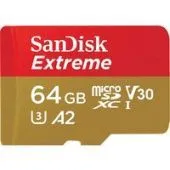 Карта памяти SanDisk Extreme microSDXC SDSQXAH-064G-GN6MN 64GB