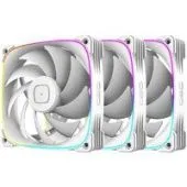 Комплект вентиляторов для корпуса Geometric Future Squama 3003RW-12 Triple Pack (белый)