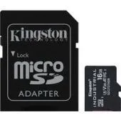 Карта памяти Kingston Industrial microSDHC 16GB SDCIT2/16GB (с адаптером)