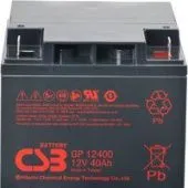 Аккумулятор для ИБП CSB Battery GP12400 (12В/40 А·ч)