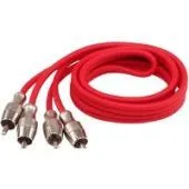 Кабель Aura RCA - RCA RCA-B21 SE (1 м, красный)