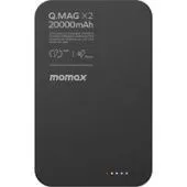 Внешний аккумулятор Momax Q.Mag X2 Magnetic IP133 20000mAh (черный)