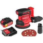Эксцентриковая шлифмашина Wortex COS 1218-1 E ALL1 1333436 (с 1-им АКБ)