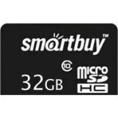 Карта памяти SmartBuy microSDHC (Class 10) 32GB (SB32GBSDCL10-00)