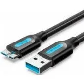 Кабель Vention COPBD USB Type-A - microUSB Type-B (0.5 м, черный)