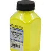 Тонер Content для Samsung CLP-300 Тип 1.1 (желтый) 45 г