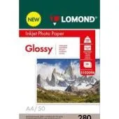 Фотобумага Lomond односторонняя глянцевая А4 280 г/м2 50 л 0102096