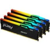 Оперативная память Kingston FURY Beast RGB 4x16ГБ DDR5 6000 МГц KF560C40BBAK4-64