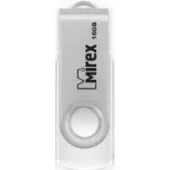 USB Flash Mirex SWIVEL WHITE 16GB (13600-FMUSWT16)