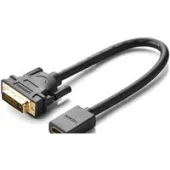 Кабель Ugreen 20118 DVI - HDMI (0.22 м, черный)
