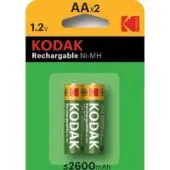 Аккумулятор Kodak AA 2600 mAh 2 шт.