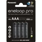 Аккумулятор Panasonic Eneloop Pro AAA BK-4HCDE/4CP (4 шт)