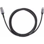 Кабель VCOM CU401M-3M USB Type-A - USB 3.2 Gen2 Type-C (3 м, черный)