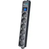 Сетевой фильтр Pilot S-Max (3 м, 6 розеток, серый)