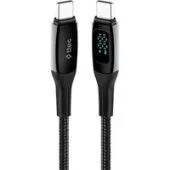 Кабель ttec 2DK57S USB Type-С - USB Type-C (1.5м, черный)
