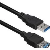 Кабель ACD ACD-U3AAF-30L USB Type-A - USB Type-A (3 м, черный)