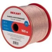 Кабель Rexant 01-6206-3 (100 м, прозрачный)