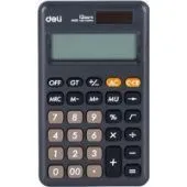 Калькулятор Deli EM120 (черный)