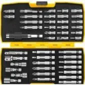 Биты, головки, насадки, держатели Stayer 26135-H44 (44 предмета)