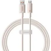 Кабель Baseus Habitat Series Fast Charging Cable 100W USB Type-A - USB Type-C (2 м, розовый)