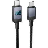 Кабель Hoco X118 USB Type-C - USB Type-C (черный)