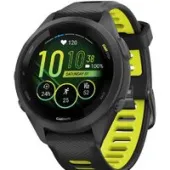 Умные часы Garmin Forerunner 265S (черный/желтый)