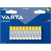 Батарейка Varta Energy LR03 AAA Alkaline (10 шт)