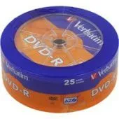 DVD-R диск Verbatim 4.7Gb 16x 43730 (25 шт.)