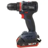 Дрель-шуруповерт WATT WAS-18 Li-2BL 1.018.050.00 (с 2-мя АКБ, кейс)