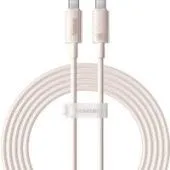 Кабель Baseus Habitat Series Fast Charging Cable 100W USB Type-C - USB Type-C (2 м, бежевый)